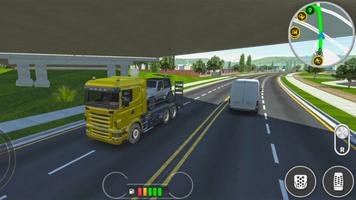 Real Euro Truck Simulator 3D capture d'écran 3