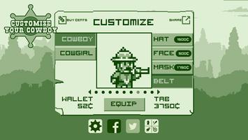 2-bit Cowboy syot layar 2