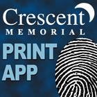 Crescent Memorial Print App icône