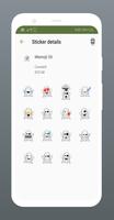 Memoji Cartoon Stickers for Wh imagem de tela 1