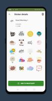 Good Morning Good Night Stickers for WhatsApp постер