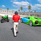 Gangster City Car Games أيقونة