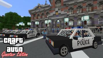 Craft Theft Auto Mod for MCPE Affiche
