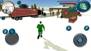 Santa Claus Rope Hero Vice Tow الملصق