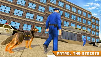 Policía Perro Crimen Persecución Deber, obligación captura de pantalla 1