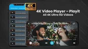 4K Video Player – Playit all 4k ultra hd videos تصوير الشاشة 3