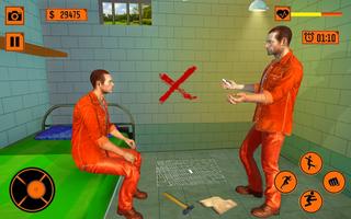 Criminal Jail Prison Escape Open World Escape Game اسکرین شاٹ 1