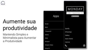 Oasis - Minimal App Launcher Cartaz