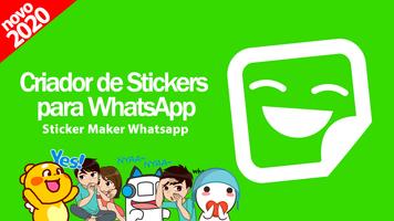 Sticker Studio - Sticker Maker para WhatsApp Poster