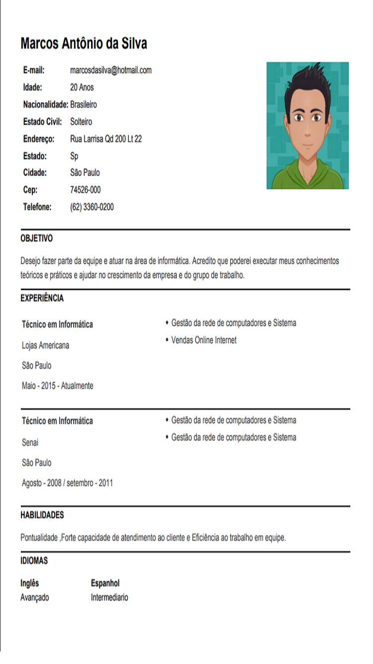 criar curriculo for android apk download modo de fazer curriculo simples