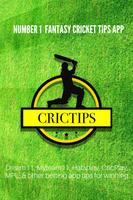 CricTips - Dream11 Fantasy Cricket & Football Team Affiche