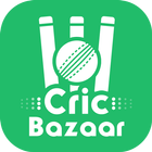 Cricbazaar - Fast Live Line & Live Cricket Score Zeichen