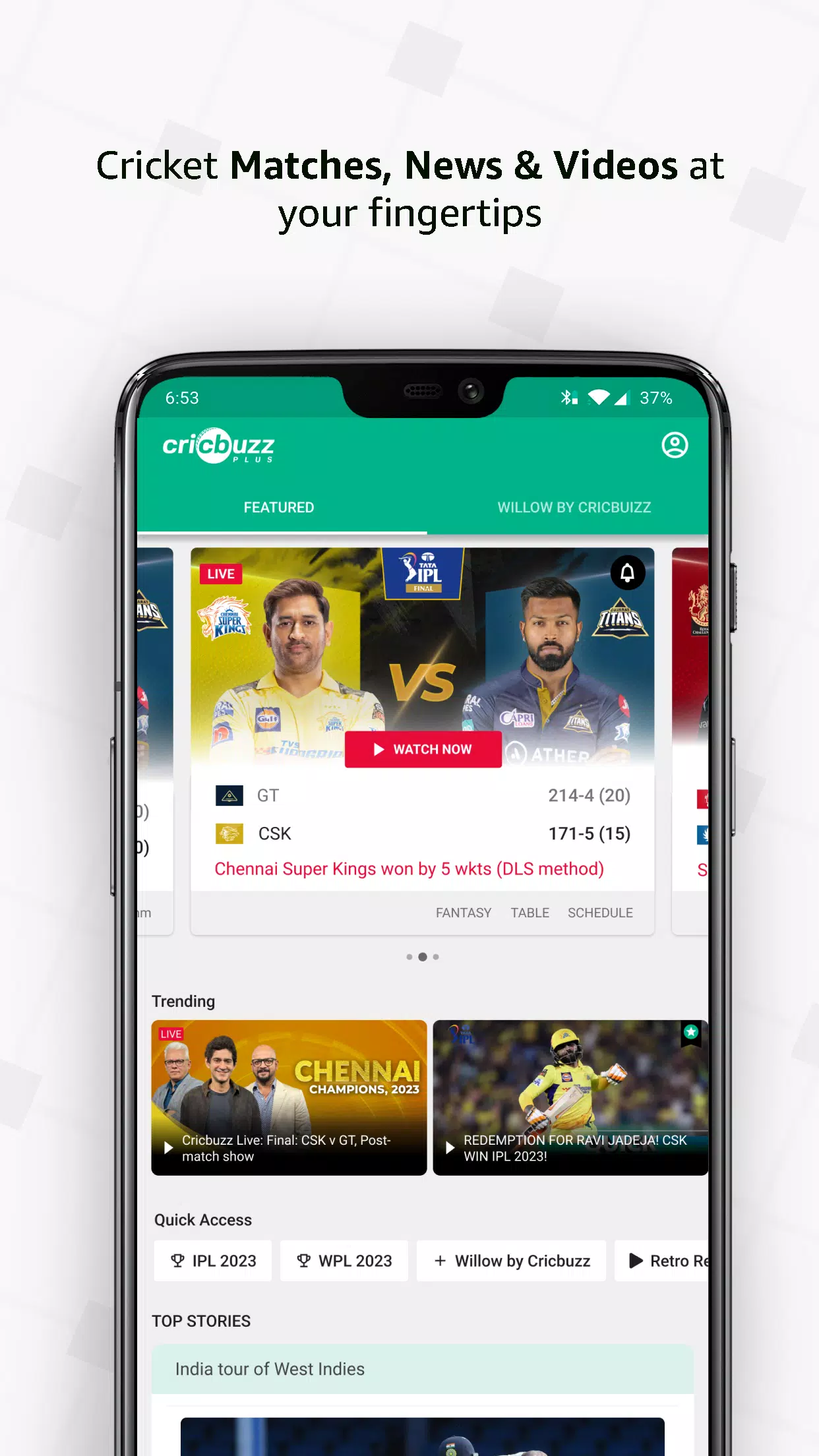 Cricbuzz Live Cricket Scores screenshot