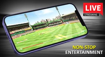 Live Cricket TV -Watch Matches Cartaz