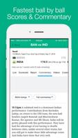 Cricket Live Score capture d'écran 2