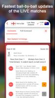 CrickFeed - Today live Cricket Score imagem de tela 3