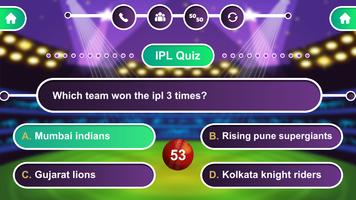 New IPL - Cricket  Quiz  Game স্ক্রিনশট 3