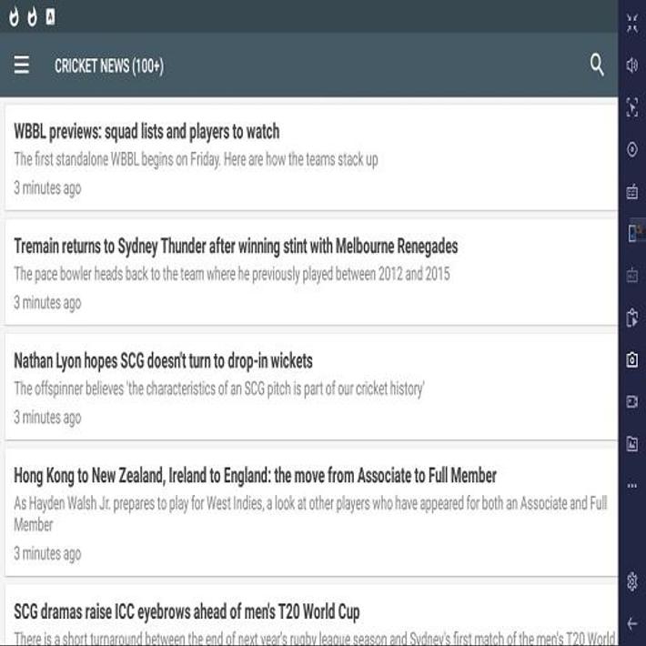 Cricket 24: Live Scores & News CRICINFO for Android - APK ...