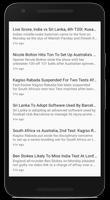 Cricket News - Live Cricket Scores screenshot 2