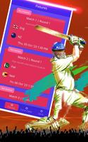 Live Cricket Score App 2023 Affiche