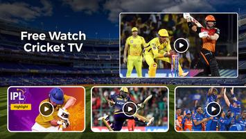 Live Cricket TV - HD Cricket Affiche