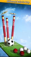 Top Cricket Ball Slope Game captura de pantalla 1