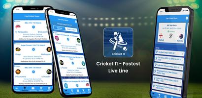 Cricket 11 - Fastest Live Line Affiche