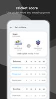 Cricket: Live Line & Fastest Live Score постер