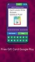 Google Play Gift Card 2023 Plakat