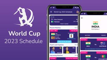 World Cup 2023 Schedule plakat