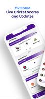 Cricsum : Cricket Live line পোস্টার