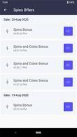SpinLink - Spins and Coins Offers capture d'écran 2