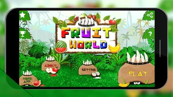 Cut Fruit World 3D - FruitSlic Affiche