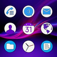 برنامه‌نما Xperia - Icon Pack عکس از صفحه