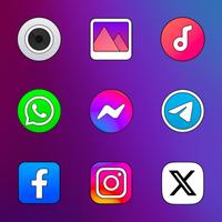 Color OS - Icon Pack скриншот 2