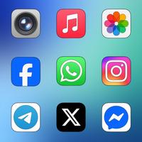 CRiOS HD - Icon Pack تصوير الشاشة 1