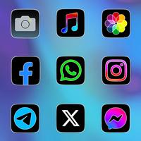 CRiOS Fluo - Icon Pack capture d'écran 2