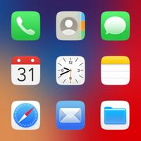 CRiOS X - Icon Pack الملصق