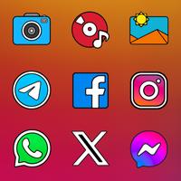 Crispy HD - Icon Pack screenshot 2