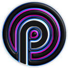 Pixly Dark 3D - Icon Pack icon