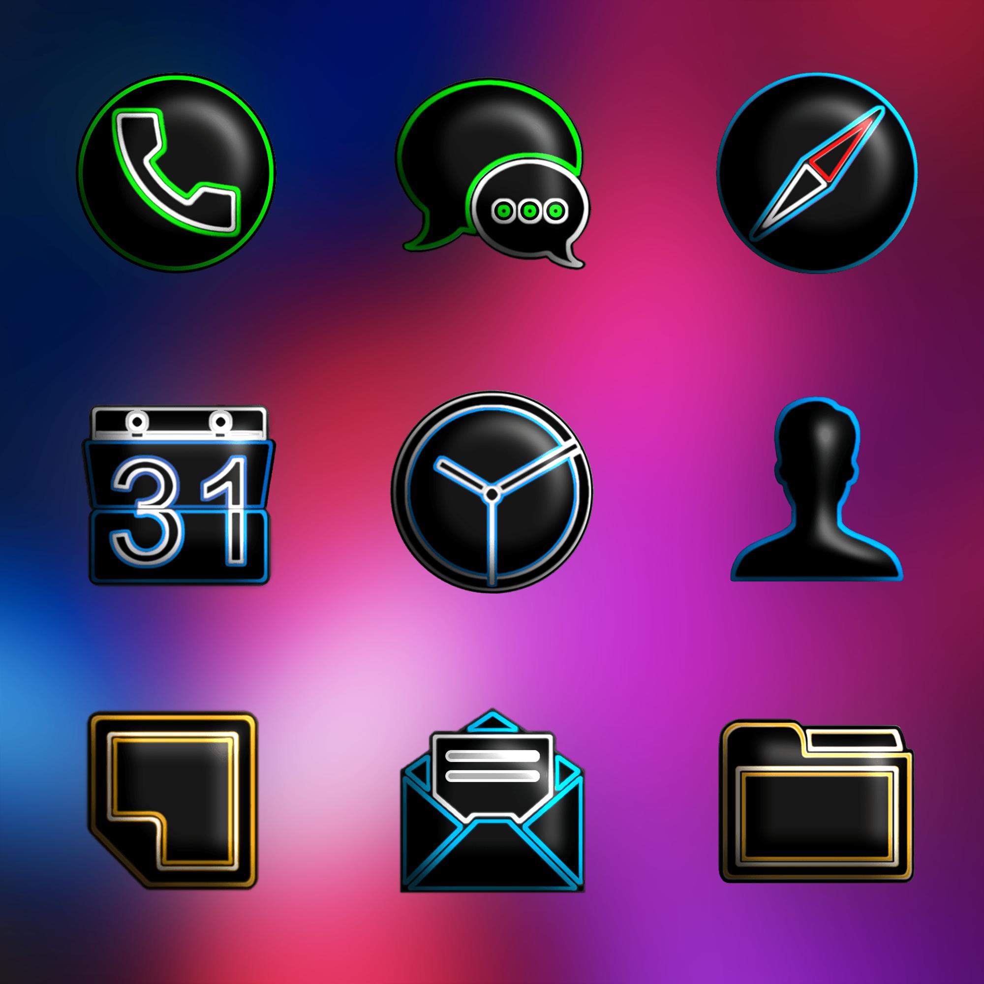 Значки на иконках андроид