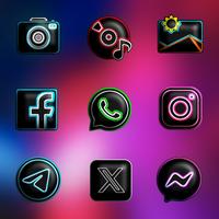 Flixy 3D - Icon Pack screenshot 2