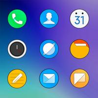 MIUl Circle - Icon Pack screenshot 1