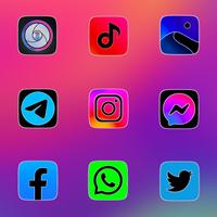 MIUl Fluo - Icon Pack स्क्रीनशॉट 2
