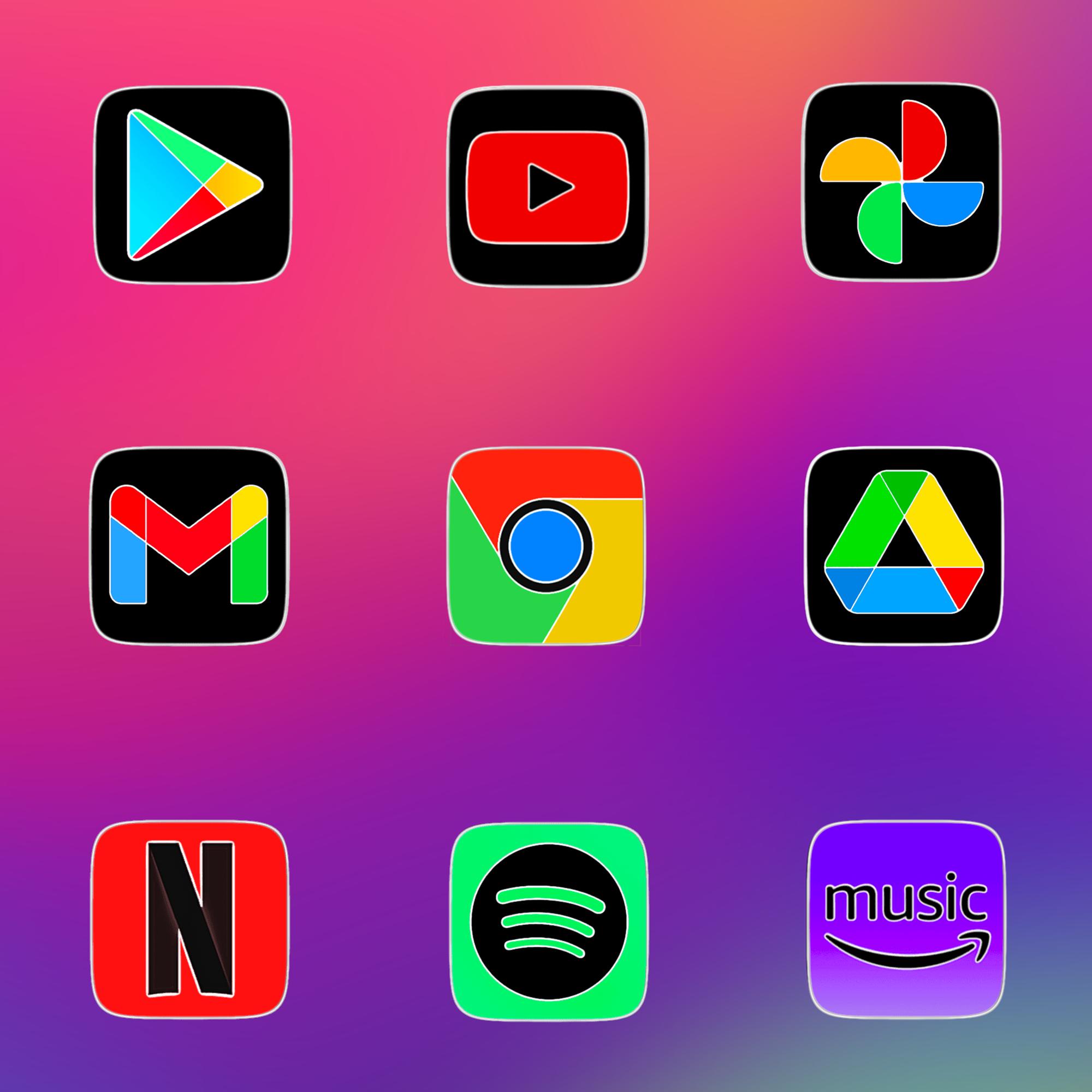 Icon Pack Android. Miui icon pack