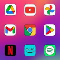 MIUl Carbon - Icon Pack ảnh chụp màn hình 3