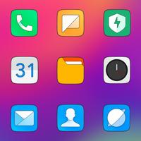 MIUl Carbon - Icon Pack 截圖 1