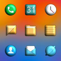 MIUl Limitless 3D - Icon Pack screenshot 1