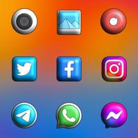 MIUl Limitless 3D - Icon Pack screenshot 2