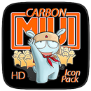 MIUl Carbon - Icon Pack aplikacja